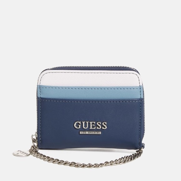 New GUESS Women’s Blue Wallet - Picture 1 of 8